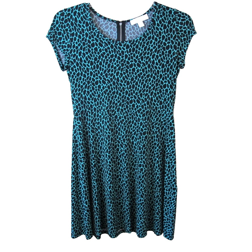 Michael Kors Animal Print Sheath Dress‎ Women's Medium Comfort Stretch